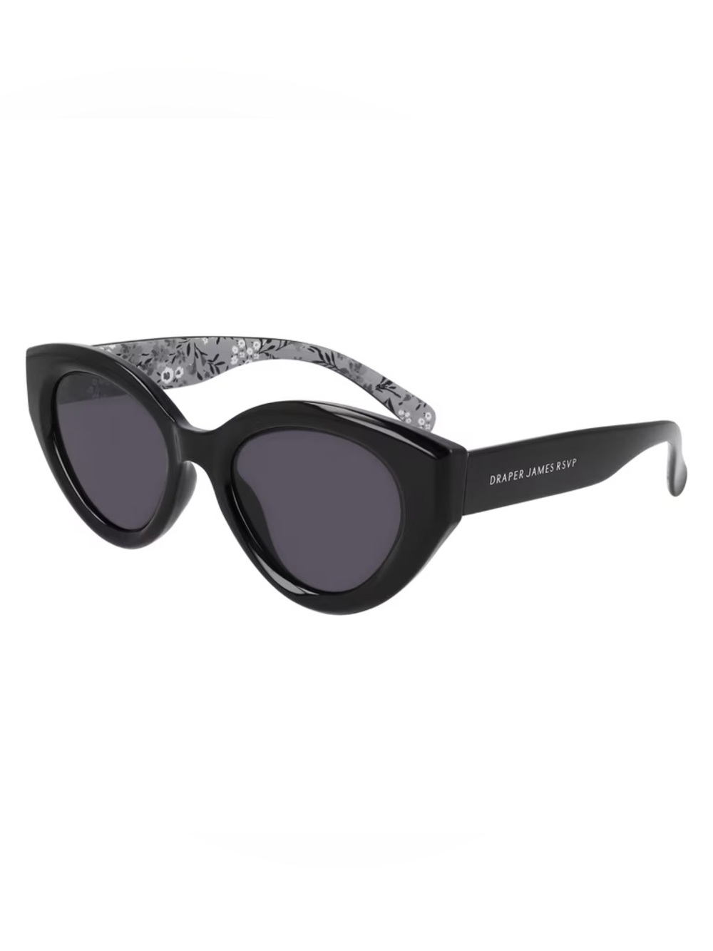 Draper James RSVP Women’s Black Cat-Eye Sunglasses